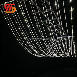 SMOOTH Wedding <b>Lighting</b> Clear Spiral Acrylic Beads Curtain <b>Chandelier</b> Acrylic Connection Bead Spiral Ceiling Decoration - Product Image 6