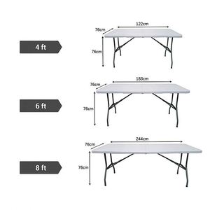 Waterproof Solid Black Polyester Fitted <b>Table</b> Cover 4FT Rectangle 48x24x30 Inch Indoor <b>Outdoor</b> Tablecloth - Product Image 6