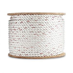 Cordon en <span class=keywords><strong>polyamide</strong></span> torsadé 3 brins de 600 pieds, corde en nylon PA haute résistance, polyvalente pour l'attelage, l'accrochage et l'exercice, idéale pour la marine et l'industrie. - Product Image 1