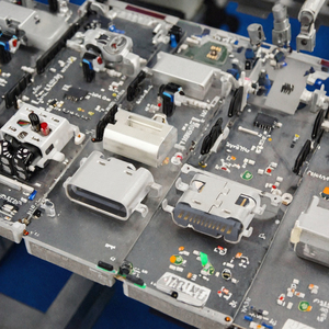 Conector Hembra Tipo C Analógico de 16 Pines JINBEILI DSC-0158, Receptáculo SMT, Material de Cobre, Corriente Nominal de 24V 3A, -25~+85 - Product Image 3