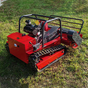 ディーゼルエンジン搭載小型ロボット草刈機 切断幅800mm 1000mm 1200mm リモコン式クローラー芝刈り機 - Product Image 4