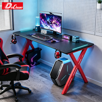 Nouvelle table de jeu tendance pour gamer, ensemble de bureau de jeu, table d'ordinateur de jeu, bureau d'e-sport