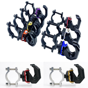 Mochi – crochet de casque de moto en alliage d'aluminium, support de montage de bagages pour guidon de scooter électrique, ajustement universel - Product Image 2