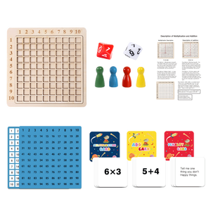 Dispositif d'apprentissage Offre Spéciale jouets éducatifs <span class=keywords><strong>Table</strong></span> <span class=keywords><strong>de</strong></span> <span class=keywords><strong>multiplication</strong></span> mathématiques 2 ans jouets <span class=keywords><strong>de</strong></span> simulation en bois nouveaux jouets éducatifs - Product Image 6