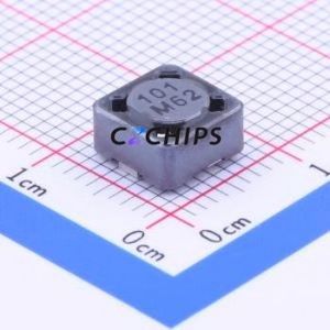 ตัวเหนี่ยวนำไฟฟ้า CDRH74NP-101MC-B แบบ SMD, ขนาด 7.3x7.3 มม. ( ค่าความเหนี่ยวนำ: 100uH ) ( ความแม่นยำ: 20% กระแสไฟฟ้าที่กำหนด: 600mA ) - Product Image 1