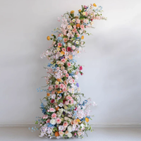 Arche de fleurs artificielles en gros pour mariages - Direct usine, designs personnalisés disponibles