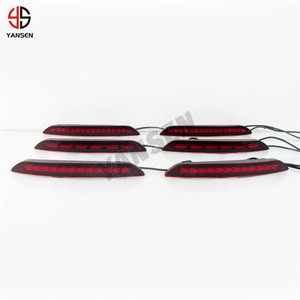 Luz Trasera LED Multifunción para Parachoques, Luz Antiniebla, Bombilla Trasera Automática, Reflector de Freno para Honda Civic <span class=keywords><strong>2021</strong></span> 2022 2023, Accesorios - Product Image 3