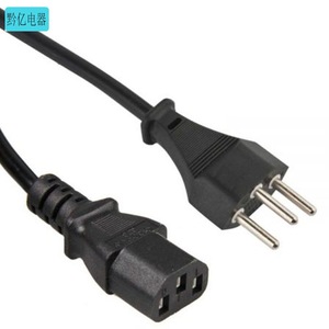 Cable de Alimentación CA IEC a CEI 0.75 mm² PVC para Uso en Electrodomésticos - Product Image 1