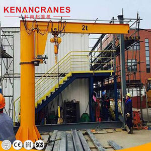 Heavy Duty Pillar Mounted Fixed 360 Degree Rotation 500kg 1 Ton 2 Ton 3 Ton Cantilever Jib Crane - Product Image 2
