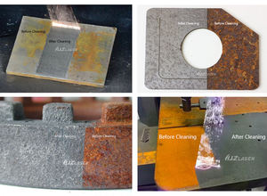 Machine <span class=keywords><strong>de</strong></span> <span class=keywords><strong>nettoyage</strong></span> au laser à double oscillation <span class=keywords><strong>Nettoyage</strong></span> au laser des façades <span class=keywords><strong>de</strong></span> maisons et <span class=keywords><strong>de</strong></span> bâtiments <span class=keywords><strong>D</strong></span>érouillage <span class=keywords><strong>de</strong></span> l'acier Élimination <span class=keywords><strong>de</strong></span> l'oxydation - Product Image 6