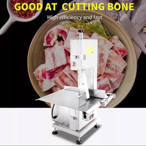 औद्योगिक वाणिज्यिक टेबलटॉप इलेक्ट्रिक मीट और बोन बैंड देखा मशीन-जमे हुए मांस, स्टेक, मछली, पोर्क और गोमांस के लिए - Product Image 3