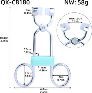 QKKQ性虐待不锈钢乳头夹乳头疼痛SM工具可调设备性游戏成人SM趣味玩具批发 - Product Image 2