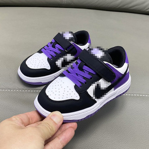 Chaussures pour <span class=keywords><strong>enfants</strong></span> Printemps Automne 2025 Nouvelles chaussures basses respirantes antidérapantes à fermeture auto-agrippante Baskets décontractées pour garçons - Product Image 4