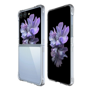 Étui de téléphone transparent en PC rigide mince pour Samsung <span class=keywords><strong>Galaxy</strong></span> <span class=keywords><strong>Z</strong></span> Flip7 <span class=keywords><strong>Flip</strong></span> 7 <span class=keywords><strong>Z</strong></span> Flip7 6 5 4 <span class=keywords><strong>3</strong></span> 2 <span class=keywords><strong>Coque</strong></span> de protection antichoc pour téléphone - Product Image 2