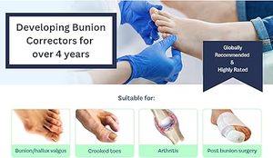 Corrector de juanetes y enderezador de dedos para Hallux Valgus, férula con separador de dedos para aliviar el dolor (<span class=keywords><strong>L</strong></span>/R) - Product Image 4