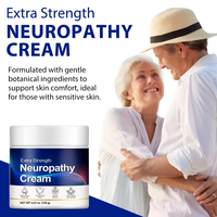 Crème naturelle antidouleur pour neuropathie, marque privée, soin corporel, crème pour neuropathie des pieds, mains, muscles et articulations pour hommes et femmes