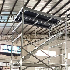 <span class=keywords><strong>Échafaudage</strong></span> en aluminium de vente chaude pour la construction <span class=keywords><strong>Échafaudage</strong></span> portable Tour d'<span class=keywords><strong>échafaudage</strong></span> mobile en aluminium de 6 à 12 mètres - Product Image 2