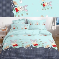 Rouleaux de tissu pour draps en gros, 100 % microfibre de polyester tissée, imprimée, pour draps et housses de couette