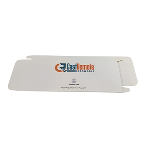Housse de télécommande pour <span class=keywords><strong>chambre</strong></span> d'hôtel OEM ODM avec impression de logo - Fournitures hygiéniques pour télécommandes de télévision - Product Image 4