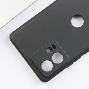 Funda de Silicona Negra Mate para Teléfono <span class=keywords><strong>Motorola</strong></span> Edge 20 Fusion E20 E30 E40 Moto G Power G10 G100 G31 G Pure, Fundas Protectoras Suaves - Product Image 4