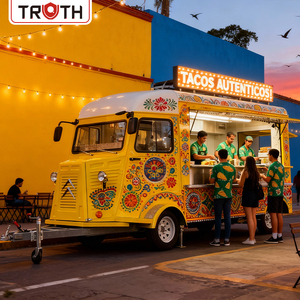 Remolque de Comida Personalizado Truth, Asador Eléctrico de Pollo, Remolque Comercial para Tacos, <span class=keywords><strong>Pizza</strong></span>, Helados, Totalmente Equipado - Product Image 1