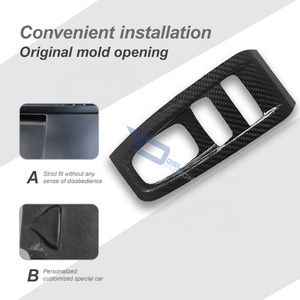 Panel de Interruptor de Ventana de Fibra de Carbono Seca para Subaru BRZ ZD8 y Toyota GR86 ZN8 22- (Volante a la Derecha) 2 Piezas (RHD) Panel de Interruptor de Ventana GR86 - Product Image 3