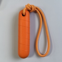 Jouet à mâcher pour chien en mousse EVA durable LY, pour l'extérieur, la plage, la baignade, avec corde, écologique, interactif, imperméable, 22 cm, corps solide