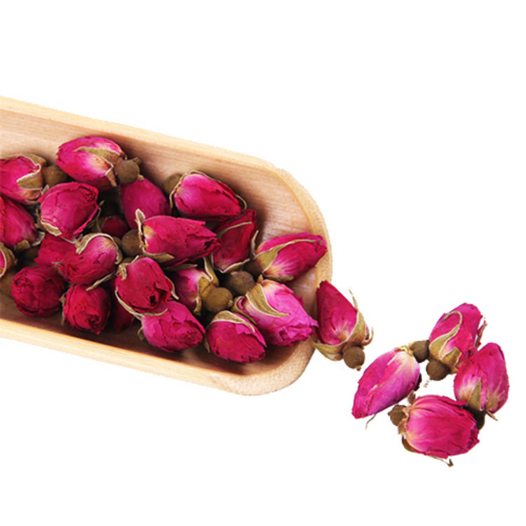 Hot-sale Rose Tea Bulk Herb Flower Tea Pink Color New Dried Rose Buds Box/Bag Packaging Slimming Flavor Tea