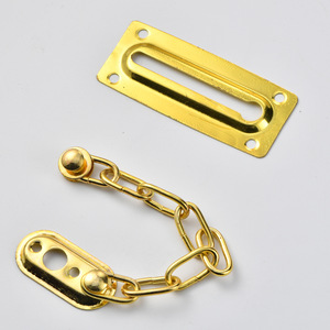 Chaîne de sécurité antivol en or pour porte, à fixation murale, Wenzhou Platinum Link, pour lieux commerciaux - Product Image 3