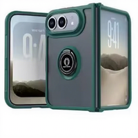 Coque de téléphone pliable magnétique en TPU+PC avec protection à 360° et design anti-chute pour iPhone DUO (vente en gros)