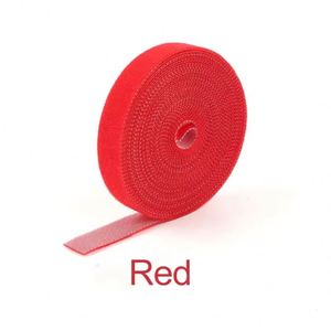 Velcro Cable Binding Rope Ring-shaped Elastic Fiber 100% Nylon <b>Hook</b> Personalized Velcro <b>Hooks</b> Ring-shaped Velcro Fastening Belts - Product Image 4