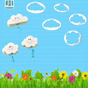 Cloud Shaped Plastic <b>Cookie</b> Cutters For Cake Decorating And Fondant Molding <b>Tools</b> - Product Image 2