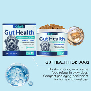 Dogs Gut Health <strong>Chews</strong> 200g Pumpkin <strong>Ginger</strong> Probiotics Supports Healthy Digestion Gut Health Factory Direct Supply Pet Supplements - Product Image 6