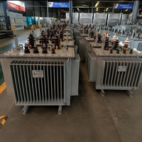 Transformateur de puissance principal PENGTAI 500 kVA triphasé 50/60 Hz entièrement étanche immergé dans l'huile à deux enroulements, sortie 480 V