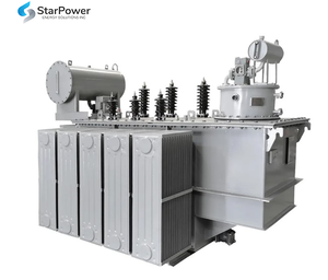 Autotransformador de Potencia Star Power Three de Triple Alto Voltaje 110kv 25mva-40mva, Sumergido en Aceite, con Regulación de Carga, Bobina Toroidal - Product Image 4