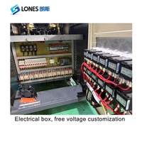 Machine de fabrication de bouteilles semi-automatique certifiée LS-B20LCE avec PLC, pour bouteilles de 5 gallons, machine de soufflage par étirage pour barils en plastique de 5L à 25L