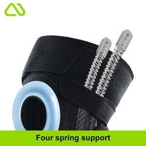 膝ブレース調節可能ヒンジ付き膝サポートプロフェッショナル高弾性圧縮ノンスリップ通気性サイドスタビライザー付き - Product Image 3