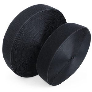 Sew-On Double Sided <strong>Hook</strong> <strong>and</strong> <strong>Loop</strong> Tape Waterproof Elastic 25mm*25M Strong Grip Fastener Roll 25meters/roll Replacement - Product Image 2