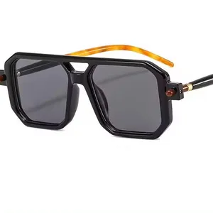 2024 новые модные ретро литературные современные уличные фотографии плоские зеркальные Модные солнцезащитные очки