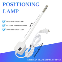 Lampe de positionnement Laser arc-en-ciel, pour machine à découper les vêtements, laser de couture à infrarouge, spot laser à double usage