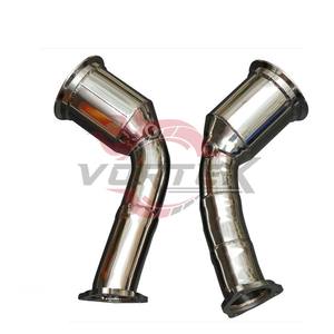 Collecteur d'échappement sans catalyseur Vortex en acier inoxydable 304 pour Audi RS5 B9 2.9T V6, nécessite une reprogrammation de l'ECU - Product Image 2