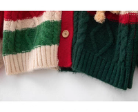 Cardigans d'hiver décontractés et amusants pour femmes, en polyester/coton tricoté, respirants, anti-plis, séchage rapide, vente en gros personnalisée