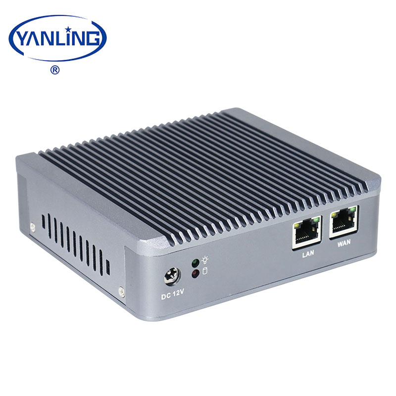 Система Barebone IBOX-501 N8 Intel J1800 Dual core ультра низкой мощности 2 ethernet мини-ПК межсетевого экрана