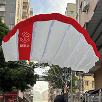 Parawing 4M Kitesurf pour débutants Surf Skateboard Kite Wind Foil Parapente Downwind Surfboard Efoil Wingfoil Wiing