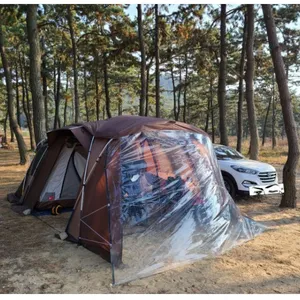 Поставщики палатка с огромное пространство две комнаты палатка ПРОИЗВОДСТВО Кемпинг на открытом воздухе палатка с ПВХ, чтобы наслаждаться прекрасным видом
