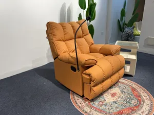 Sillón Individual Multifuncional que se Reclina o se Convierte en Cama, para Sala de Estar o Dormitorio, Silla Mecedora, Sofá Perezoso Tipo Cabina de Primera Clase - Product Image 4