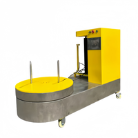 Machine d'emballage de bagages, machine d'emballage de film étirable pour bagages d'aéroport, machine d'emballage de petites boîtes/étuis
