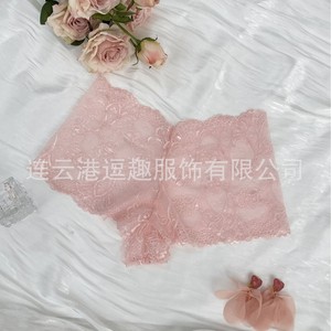 Sous-vêtements féminins sexy en dentelle semi-transparente, style européen et américain, plusieurs tailles, trois couleurs. - Product Image 4