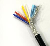 Câble de signal de commande multiconducteurs blindé isolé en PVC 3 4 5 6 7 8 brins, fils électriques, câble d'alimentation avec blindage