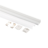 Profilé LED en aluminium anodisé série 6063 à trois côtés éclairés Tungwille AUL-TW-2114Y pour décorations
